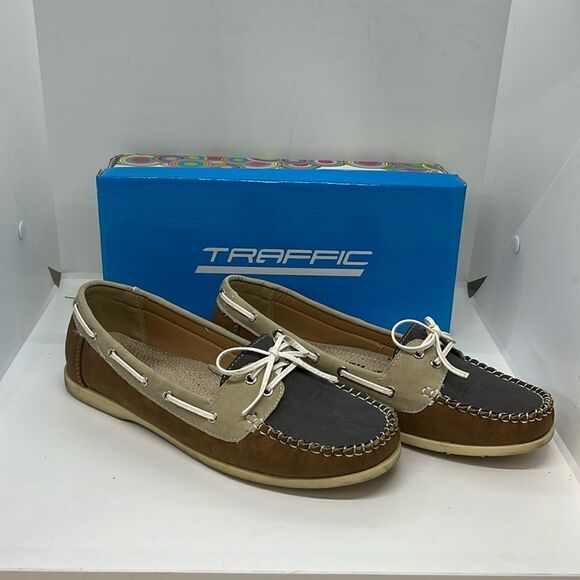 TRAFFIC WOMENS BOAT SHOES FTL-07-276 - Picture 1 of 9